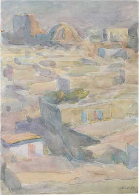 Лянглебен Моисей Вольфович. Бухара. Вид с крепости